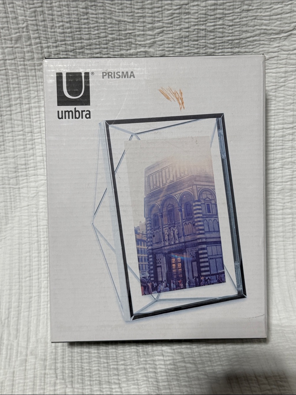 Umbra Prisma Picture Frame - Black and Clear